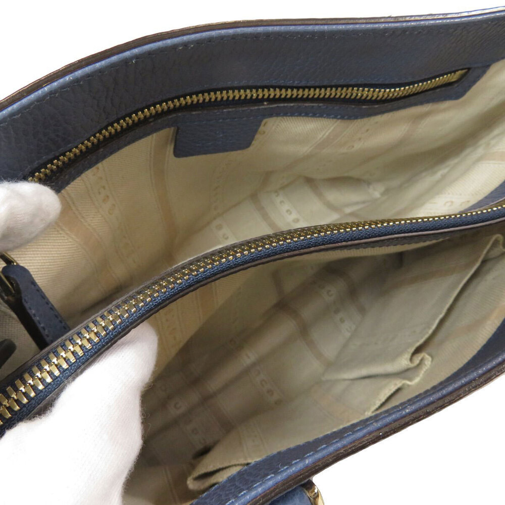 Gucci Logo Calfskin Tote Bag - Picture 5 of 11